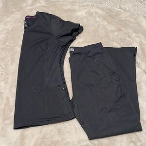 Purple Label Yoga by Healing Hands Scrubs, color Black